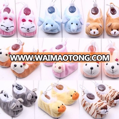 Wholesale Lovely Baby Boys Girls Winter Warm Plush Booties Infant Soft Slipper Crib Shoes