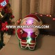 Xmas Gift Musical LED Night Light Plush Christmas Throw Pillow Stuffed Toys Cushion Decoration